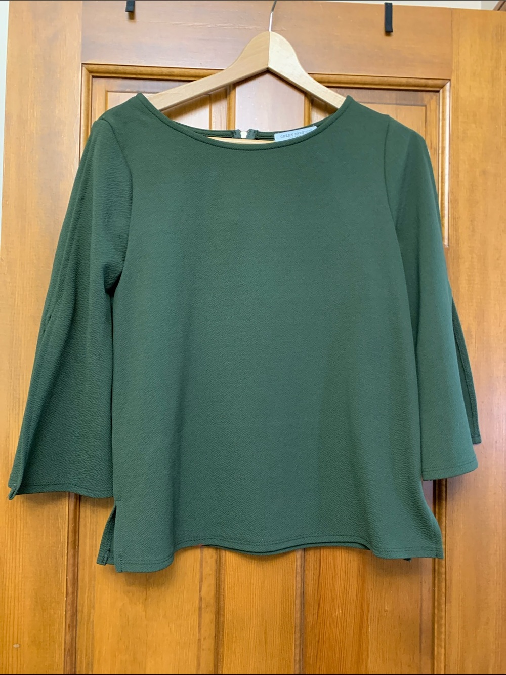 Green Envelope Los Angeles Top